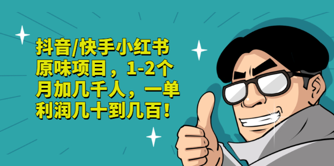 【副业项目3387期】抖音/快手小红书原味项目，月收入6000（互联网蓝海暴利项目）-齐力副业
