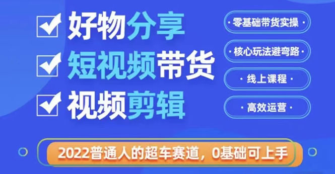 【副业项目3712期】怎么做好物分享教程，利用业余时间赚钱-齐力副业