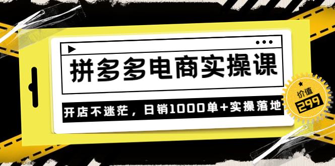 【副业项目3832期】拼多多电商实操课：多多搜索怎么开车，拼多多怎么提高转化率-齐力副业