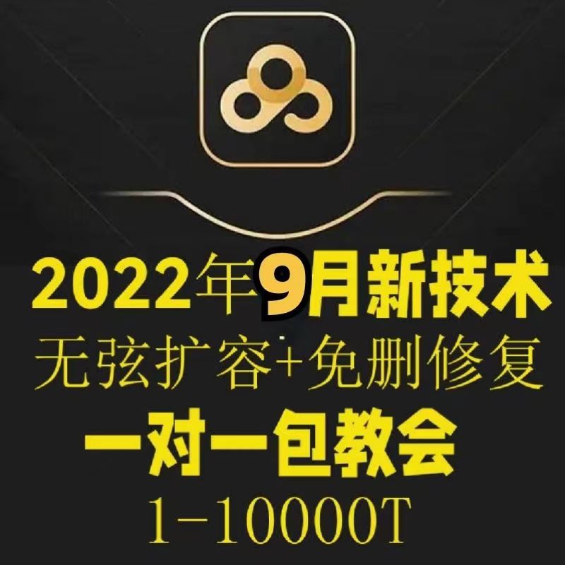 【副业项目40312期】2022年9月最新百度网盘无限扩容技术，外面卖599的，自用或出售都可以-齐力副业