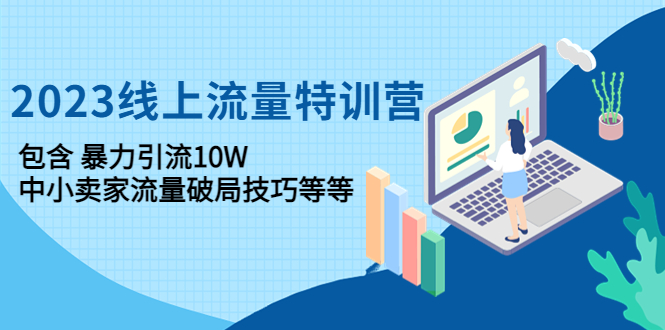 【副业项目4809期】2023线上流量特训营：包含暴力引流10W+中小卖家流量破局技巧等等-齐力副业
