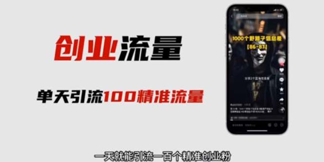 【副业项目5897期】自媒体音频加图文制作视频 一天引流一百个精准创业粉【音频软件+图片素材】-齐力副业