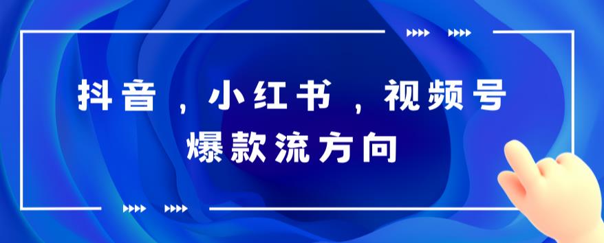 【副业项目6104期】抖音，小红书，视频号爆款流视频制作，简单制作掌握流量密码-齐力副业