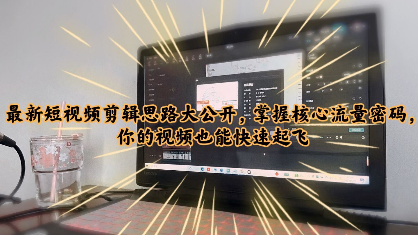 【副业项目6115期】最新短视频剪辑思路大公开，掌握核心流量密码，你的视频也能快速起飞-齐力副业