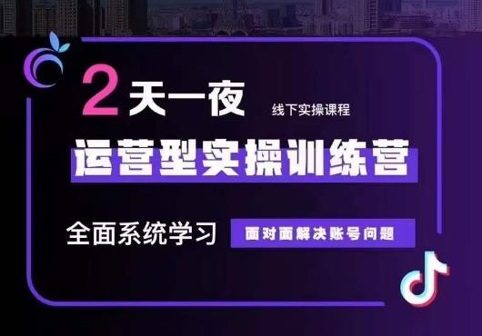 【副业项目6083期】5月22-23线下课运营型实操训练营，全面系统学习，从底层逻辑到实操方法到千川投放-齐力副业