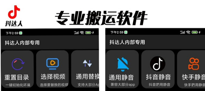 【副业项目6743期】对外收费699抖音傻瓜式一键搬运，起号专用5分钟一个视频《软件+详细教程》-齐力副业