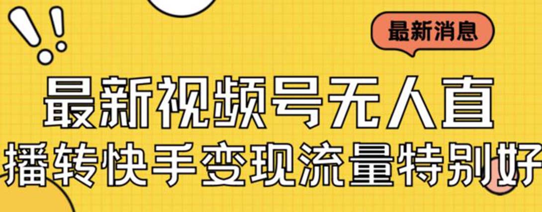 【副业项目7253期】视频号无人直播转快手变现美女玩法日入500+-齐力副业