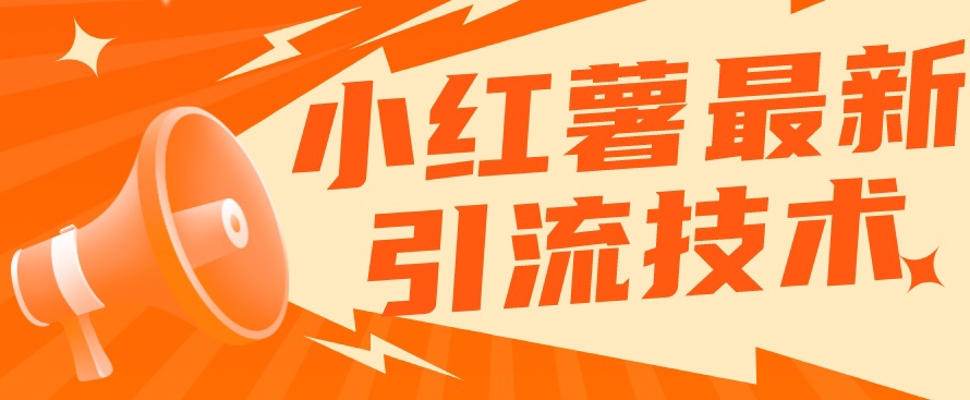 【副业项目7576期】小红书最新引流技术，真正实现解放双手暴力引流-齐力副业