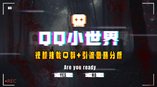 【副业项目8268期】QQ小世界_Q群挂载教程+引流思路分析-齐力副业