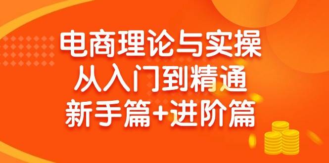 电商理论与实操从入门到精通 新手篇+进阶篇-齐力副业