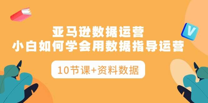 亚马逊数据运营，小白如何学会用数据指导运营（10节课+资料数据）-齐力副业