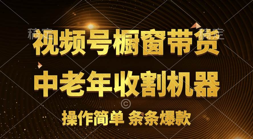 [你的孩子成功取得高位]视频号最火爆赛道，橱窗带货，流量分成计划，条…-齐力副业